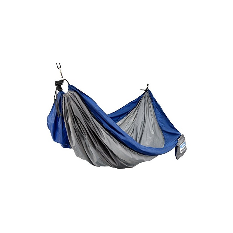 Equip 1 Person Travel Hammock, Navy/Gray, One Size