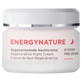 ANNEMARIE BÖRLIND EnergyNature System Pre-Aging Regenerating Night Cream 50 ml - For Normal to Dry Skin - Nourishing, Energising & Regenerating - Vegan