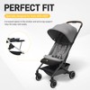 YIBEICO Stroller Adjustable Leg Rest for Joolz AER+/AER Footrest Extender