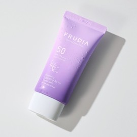 Hurdia Frudia Blueberry Hydrating Air Fit Sunscreen / Moisturizing Sunscreen for Easy Makeup 50g / 후르디아 블루베리 하이드레이팅 에어핏 선스크린/화잘먹 수분 선크림 50g