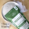 Village Naturals Therapy Muscle Foaming Epsom Soak, Eucalyptus Mint Scent,