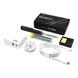 TOOLSAGE TS101-BC2 Tips Digit Soldering Iron With PD 65W Power Supply Kit Upgrade Smart Programmable 50-400℃ Adjustable