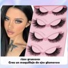 Kit de extensión de pestañas, juego de una sola pieza