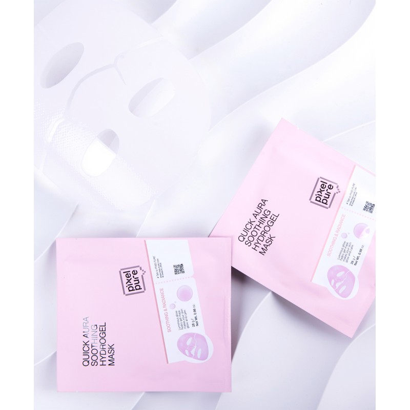 Pixel Pure Quick Aura Soothing Hydrogel Mask (20 Sheets)
