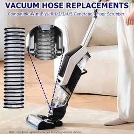 Vacuum Lower Duct Hose Replacement Compatible with Bissell 1/2/3/4/5 Generation Floor Scrubber,Lower Hose Replacements,Vacuum Accessies (1PCS)