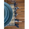 Creative Tops Set of 4 Napier Grasscloth Placemats, CTPMNAPPK4, Assorted,