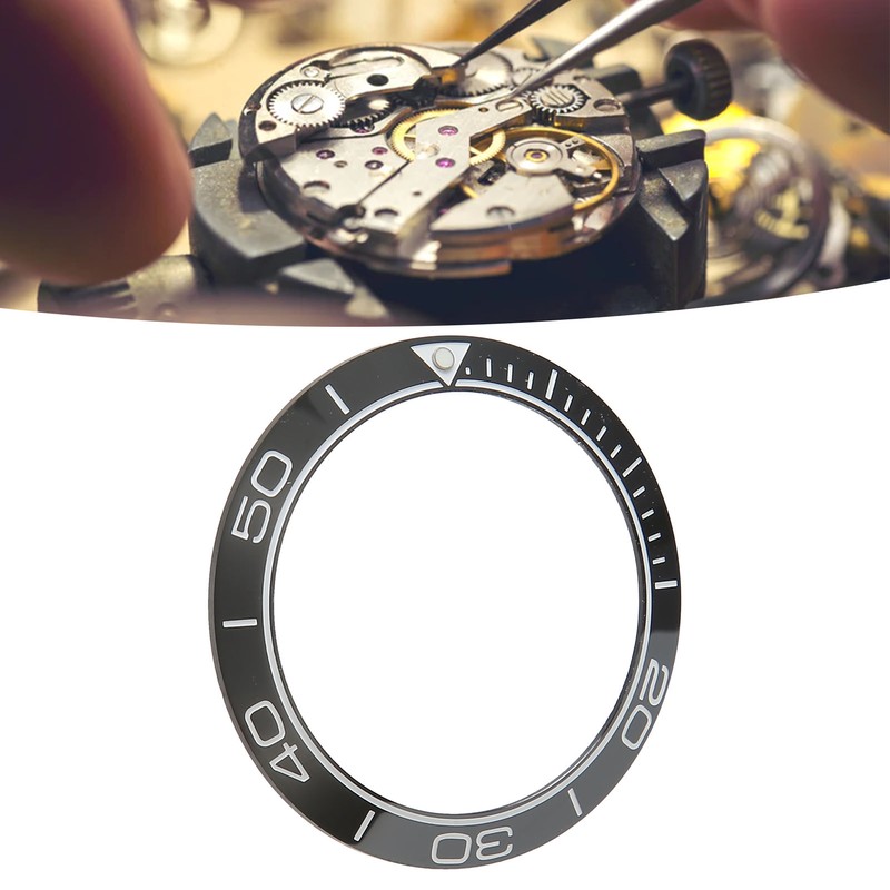 Watch Bezel Insert 41.5mm Ceramic Watch Bezel Ring Repair Replacement