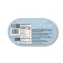 COLE’S - Smoked Rainbow Trout Fillet with Vegetables | Ready to Eat Meal | 5.6 oz Hand-Packed Canned Fish | 18g Protein | High in Vitamin D | 6 pack