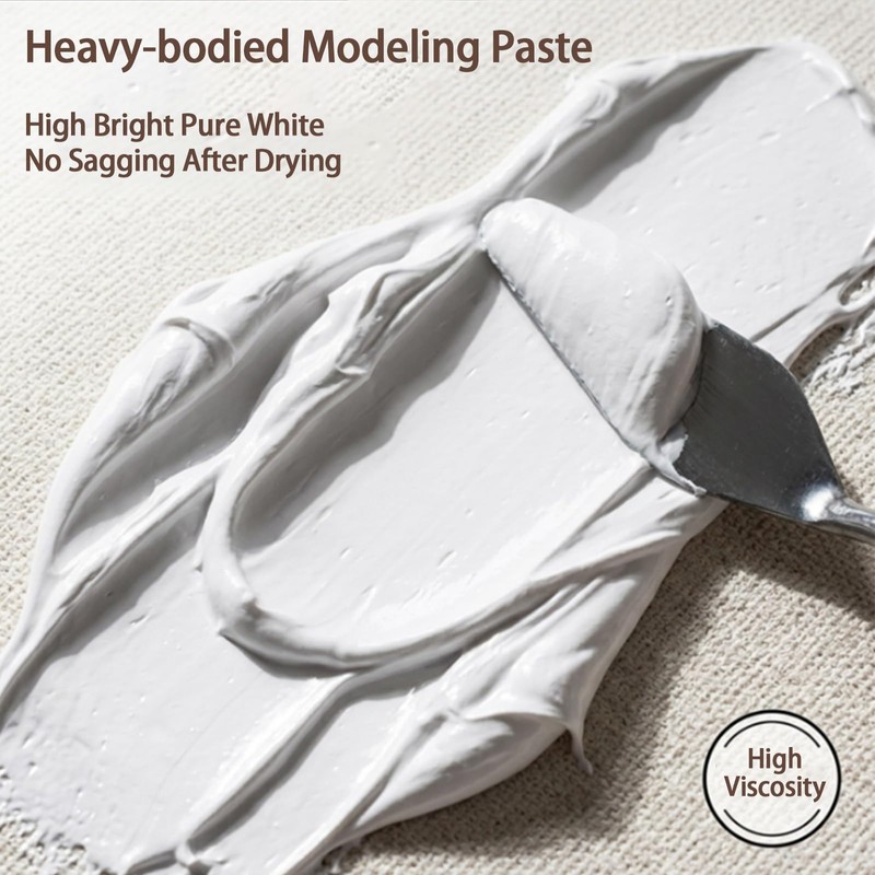 Modeling Paste for Acrylic Textured Art 500ml/31.75oz(900g)