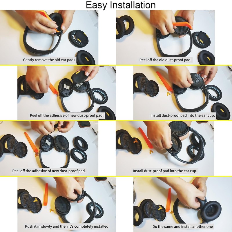 QC35 Ear Pads - Replacement Earpads Designed Exclusively for Bose