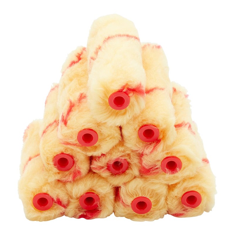ProDec 10 piece 4" Long Pile Mini Paint Rollers for