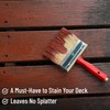 Bates- Deck Stain Brush Set, 3 Pack, 3”, 4” and