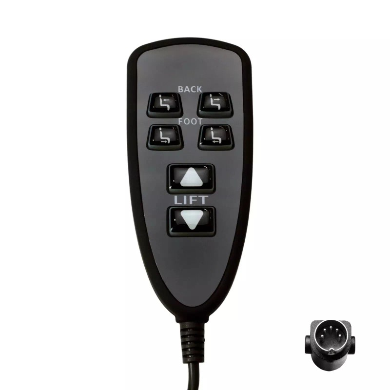 Raffel Systems 6 Button 5 Pin Hand Control Remote HC