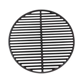 KAMaster 18 inches Cast Iron Cooking Grids Grates for Large Big Green Eggs,Cast Iron Round Grill Grate Cooking Grate Perfect for Pretty Barbecue Marks Barbecue Grills(18"-Fit Large GRILL)