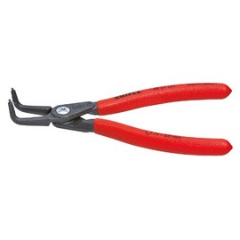 KNIPEX Tools - Precision Circlip Pliers, Internal, 90 Degree Angled, 15/32"-1" Bore Dia. (4821J11)
