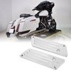 2 Pcs Saddlebag Latch Covers Saddle Bag Outer Lid Hinge