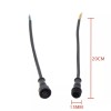 WESIRI 5Pairs 4pin Black Electrical Connector LED Connector for LED