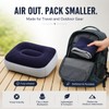 Soyinht 1PC Inflatable Seat Cushion, 37 x 30 x 20cm,