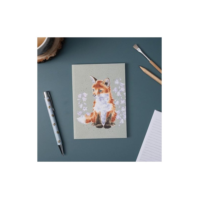 Wrendale Designs A6 Fox Notebook - Contemplation