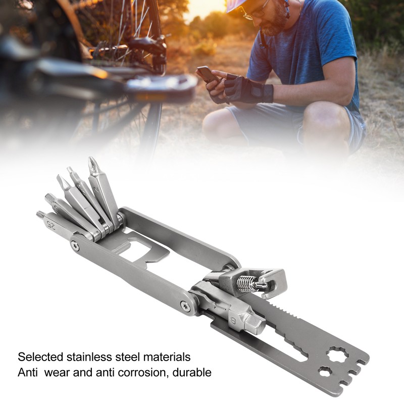 Bike Multi Tool Stainless Steel 17 in 1 Multi Function