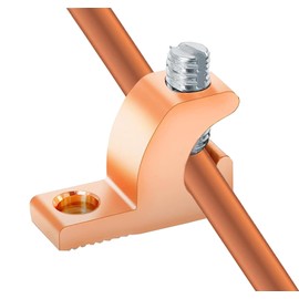 Copper-Aluminium Alloy Clad Technology Lay in Connector, Swimming Pool Bonding Grounding Lay-in Lug (CU-ALU Alloy Lay-in-Lug, 2PCS)