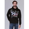 Camp David Men's Hooded Sweatshirt with Sailing Print - Casual