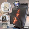 MayRecords Record Stand, Book Stand, Tabletop Storage Display, Supports 30-40