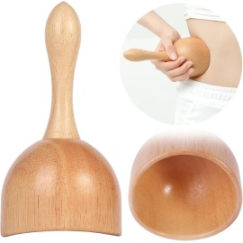 Komogir Wooden Massage Cup Set – Body Sculpting & Lymphatic Drainage Tool