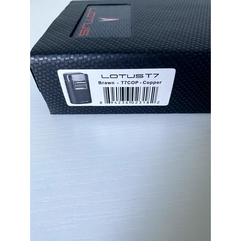 Lotus Brawn T7 Table Top Quad Torch Lighter - Copper