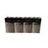 Zynex Medical Batteries. 9V Alkaline. 6LF22 9V. Pack of 4.