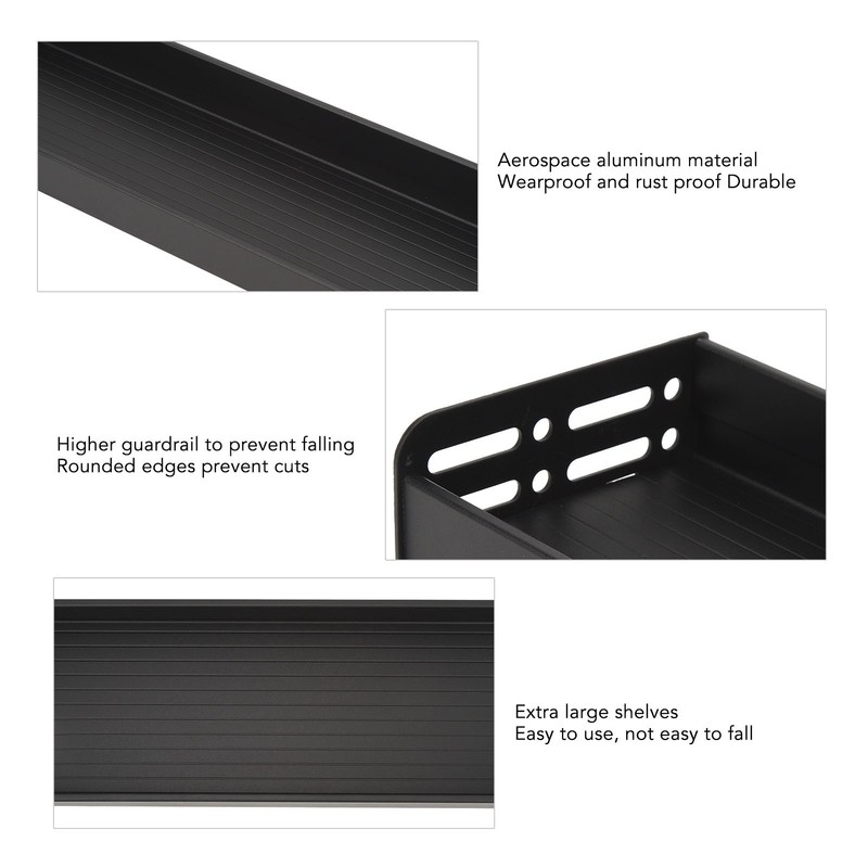 50cm Wall Mounted Spice Rack Multifunctional Wall Organizer Wall Storage