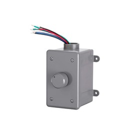Monoprice OVC100 Rotary 100-Watt Outdoor Volume Control with Auto Impedance Matching and Weather Resistant Enclosure, for Outdoor Applications