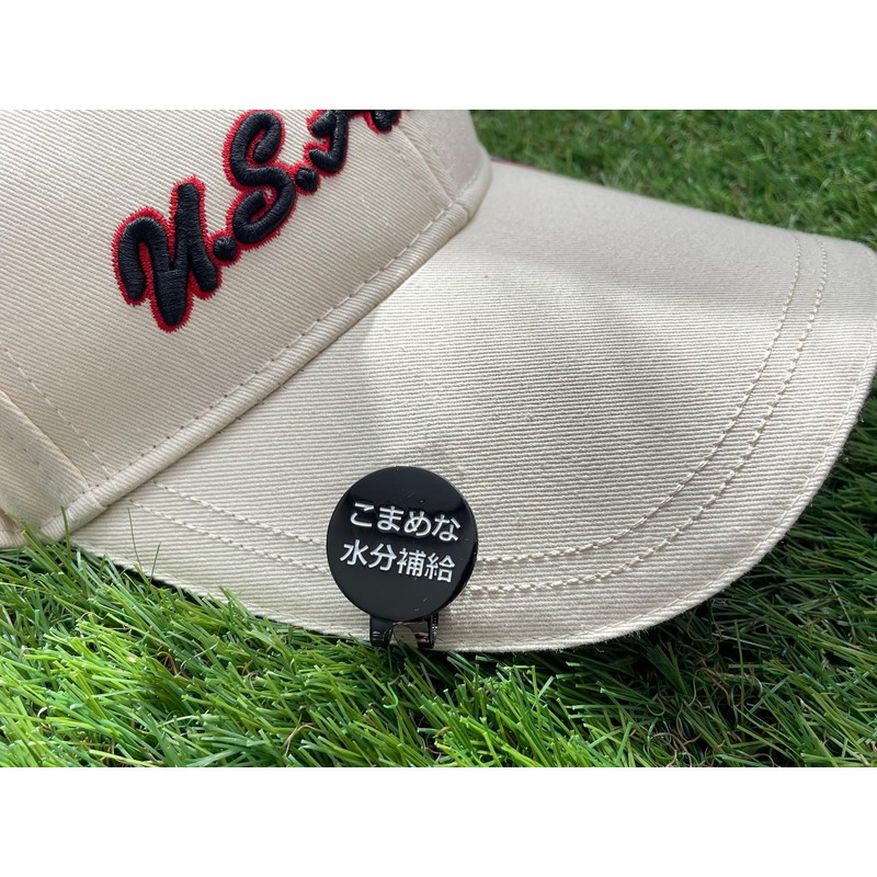 Don Flyee Golf Marker Magnet Frequent Hydration Alloy Hat Clip