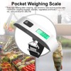 110lb/50kg Mini Digital Luggage Scale with Temperature Sensor and Backlight