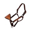 Professional's Choice Prairie Flower Leather Bronc Halter