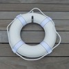 Five Oceans Stainless Steel Ring Buoy Bracket Holder, Flat Mount
