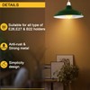 LEDSone Vintage Style Ceiling lamp Shade Easy fit Retro Modern