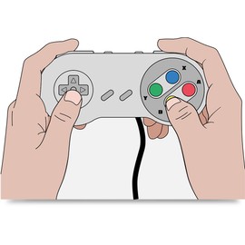 Retro Gaming Geschenk Holzkarte - Super Gaming Geburtstagskarte | Gaming Nostalgie, Lustiges Retro Motiv, Geschenk für Gamer, Geschenk für Konsolen Fans, Originelles Geschenk für Retro Gamer