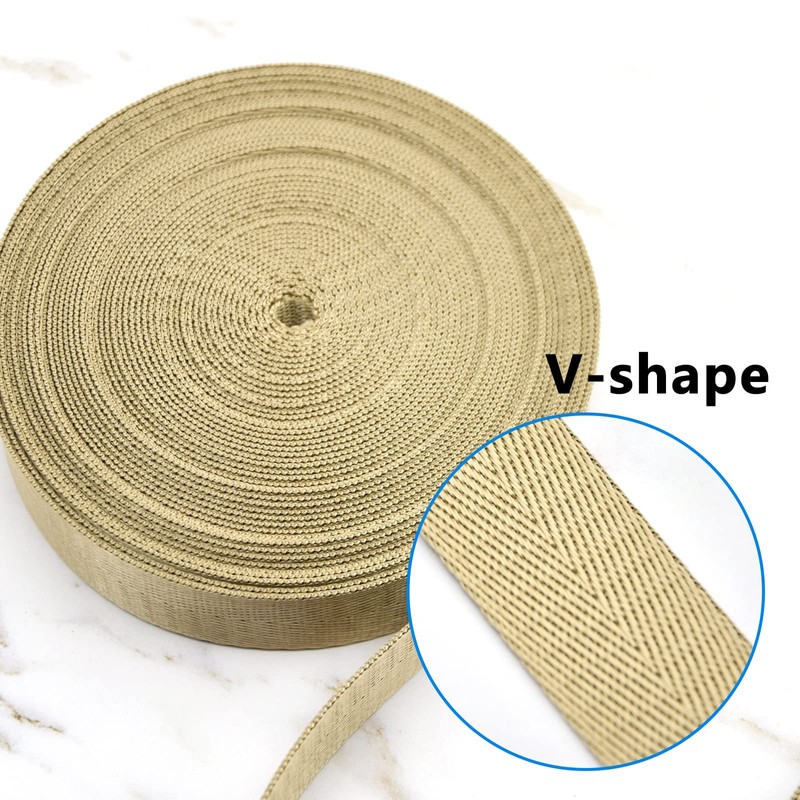 MELORDY 1 inch Buckles Straps Set with 10 Yards Nylon