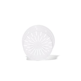 rePotme 3 inch Plant Pots - 6 Pack of Flower Pots (Crystal Clear) - Slotted Clear Planter for Indoor Plants - Perfect for Orchids, Succulents, Herbs, and More