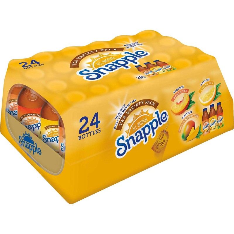 Snapple Iced Tea Variety Pack, 20 Fl Oz (Pack of