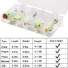 Luminous Fishing Lure Bait Set- 5Pcs Hard Lure Minnow Crankbait