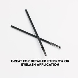 Generic Mini varitas desechables para rímel, microcepillos para pestañas, pequeños aplicadores de maquillaje, cepillos para cejas (paquete de 100)