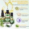 Set Aceite Romero Joveeco Crecimiento Cabello Pestañas Cejas