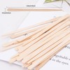 1200Pcs Eyebrow Wax Sticks Wood Waxing Sticks Wax Spatula Applicator
