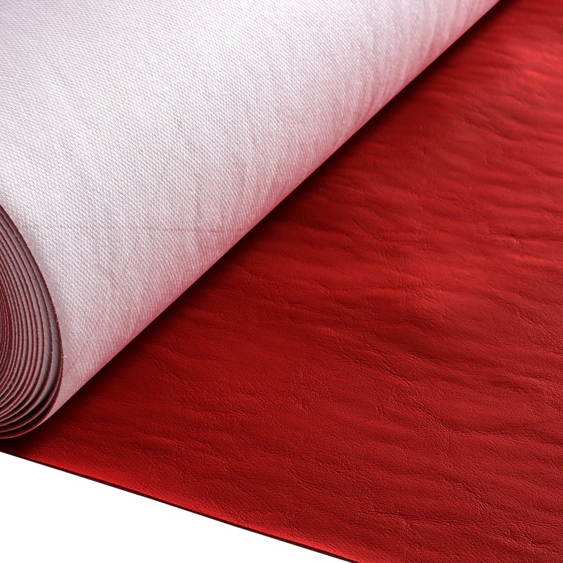 Spradling Zander ZAN-3117 Vinyl Fabric Cherry Sample 3" x 3"