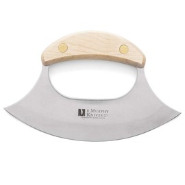 R Murphy Ulu Mincing Chopping Cutting Knife Professional Commercial-grade with Edge Protector