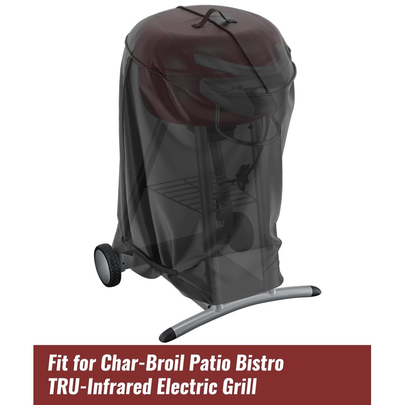 NUPICK Grill Cover for Char-Broil Patio Bistro Grill, Easy Take