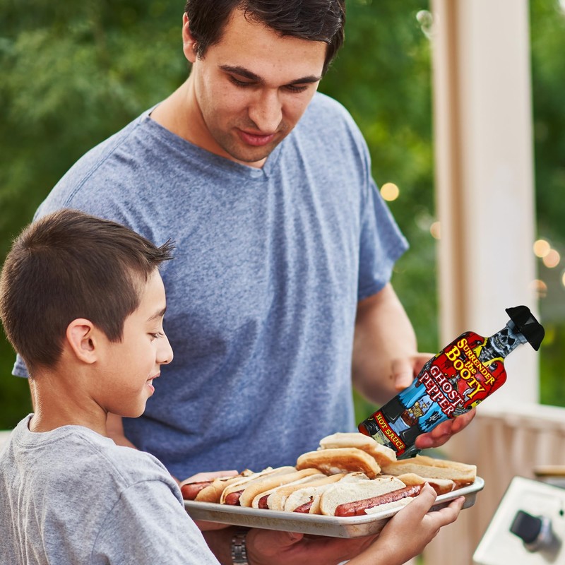 Surrender the Booty Ghost Pepper Hot Sauce – Bhut Jolokia