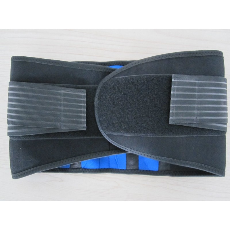 Neoprene Double Pull Lumbar Back Brace, Small 22-27", Stabilising Lower